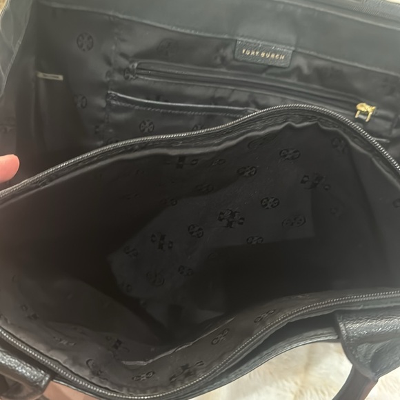 Tory Burch Black Organizer Tote - Picture 8 of 16